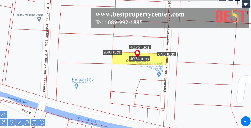 Land for Sales ที่ดิน 85 ตารางวา เพชรเกษม 77 แยก 3-10 ใกล้ โรงงาน ชาตรามือ